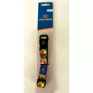 BNWT  Jack Muzo Dog Collar Green with Watermelon Design Size XS 6”- 10”